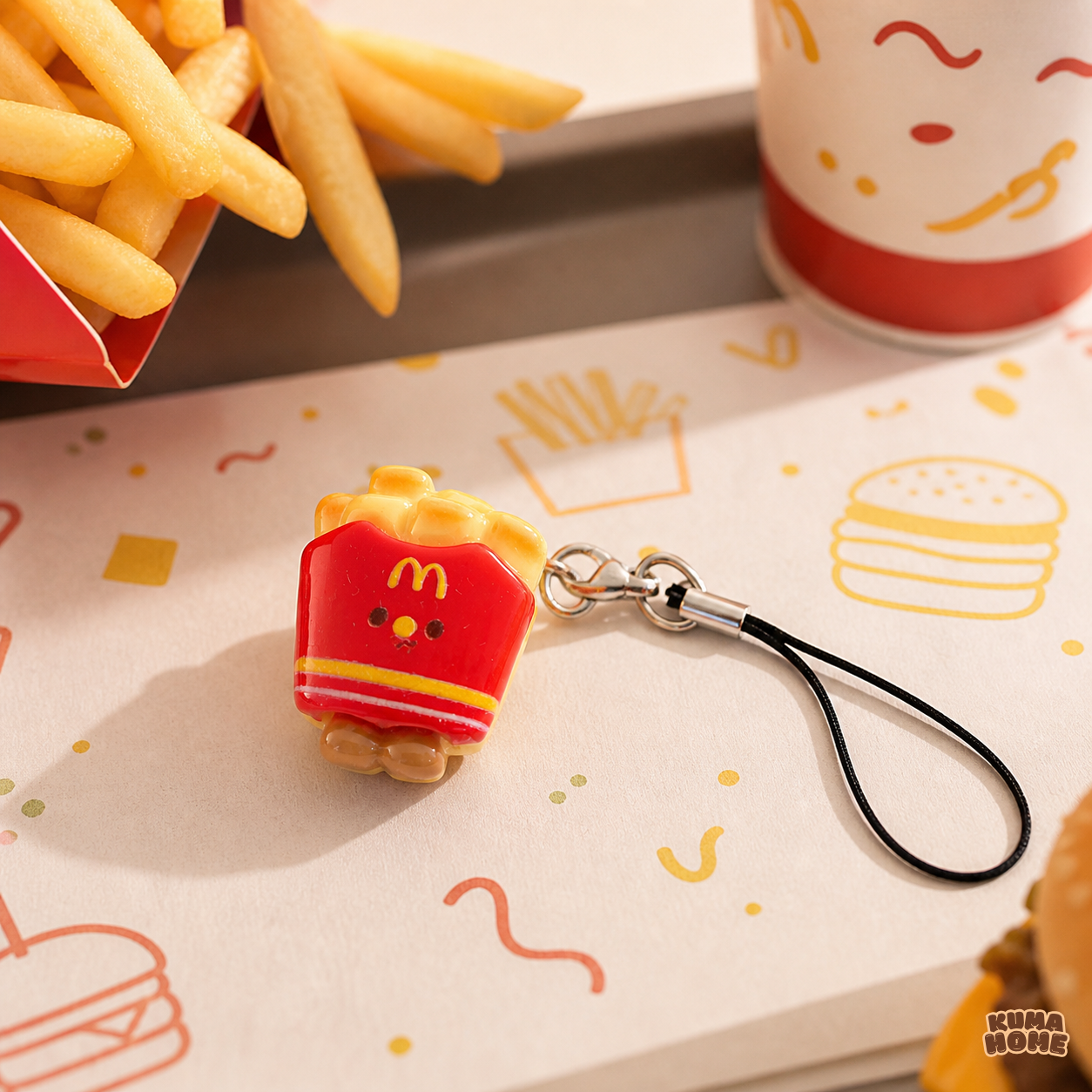 Mini Chef Bread & Snack Miniature Keychain Series