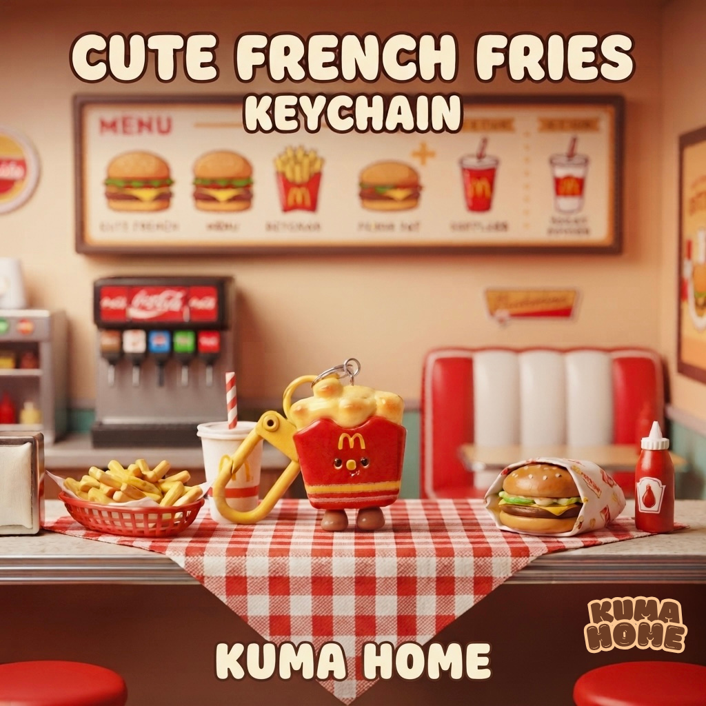 Mini Chef Bread & Snack Miniature Keychain Series