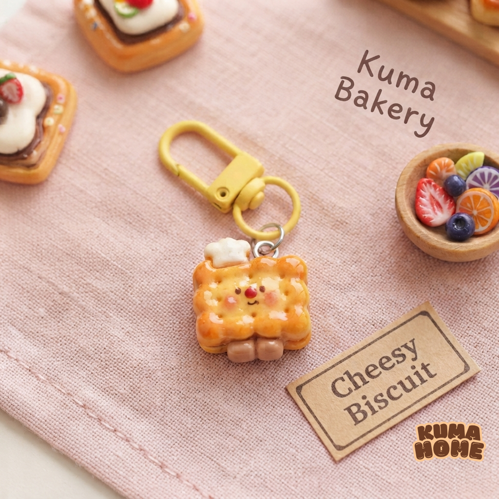Mini Chef Bread & Snack Miniature Keychain Series