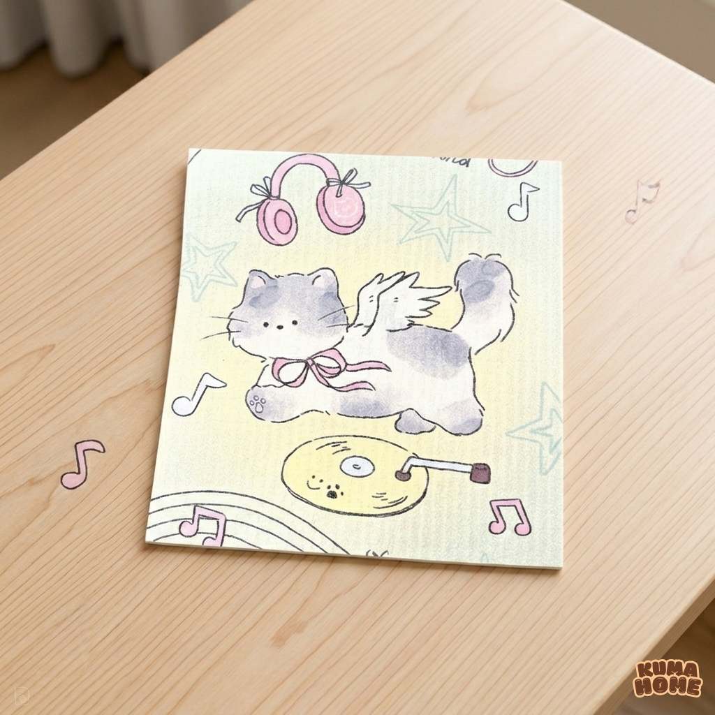 Whimsical Animal Wood Pulp Cotton Absorbent Cleaning Cloth