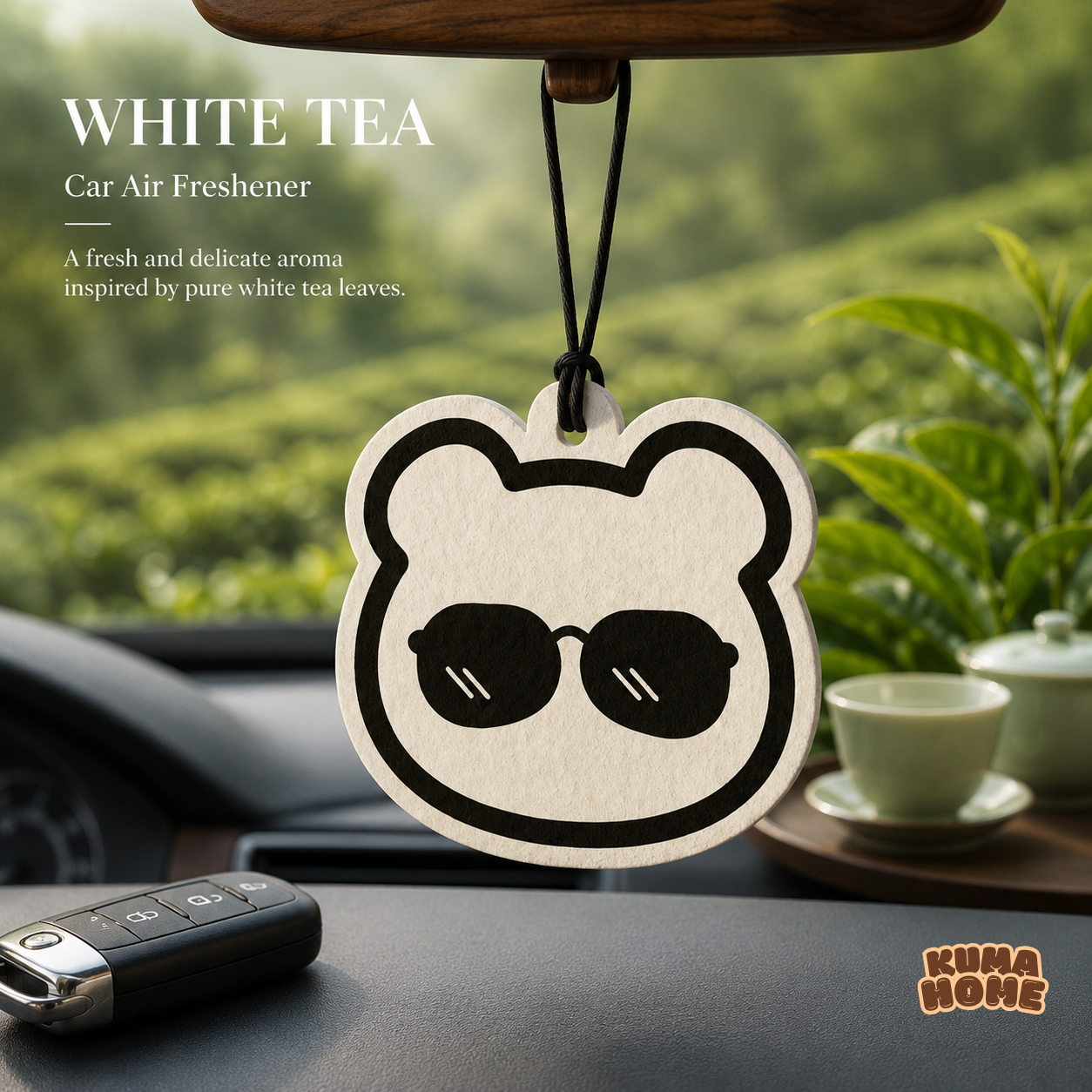 KUMA HOME "KUMA the Bear" Sculptural Hanging Air Freshener
