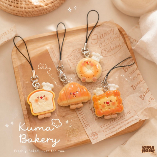 Mini Chef Bread & Snack Miniature Keychain Series
