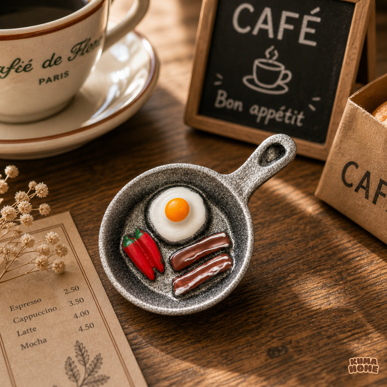 Realistic 3D Miniature Food & Bakery Fridge Magnet Series