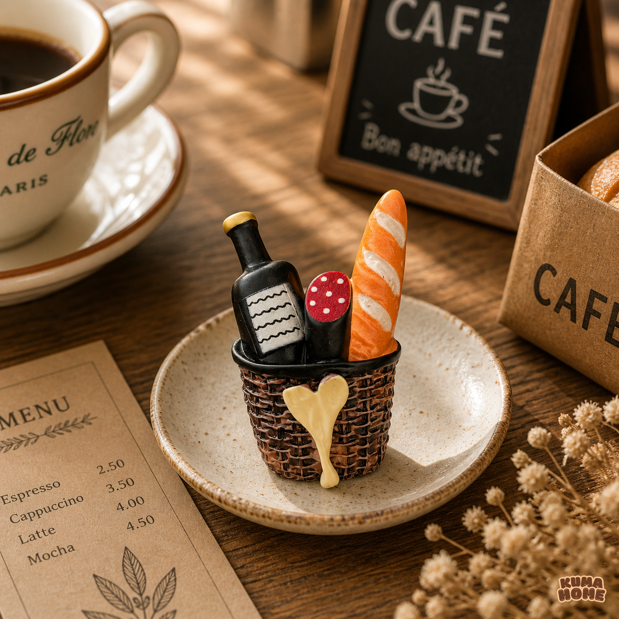 Realistic 3D Miniature Food & Bakery Fridge Magnet Series