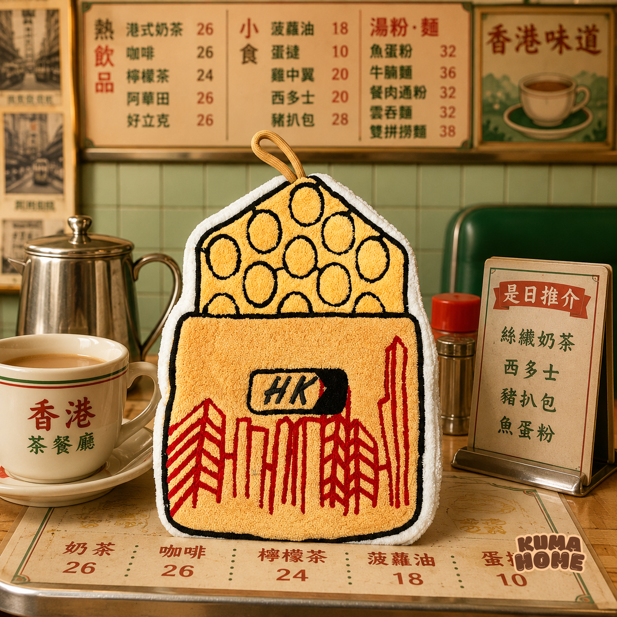 Hong Kong Iconic Heritage Soft Plush Hand Towel Series