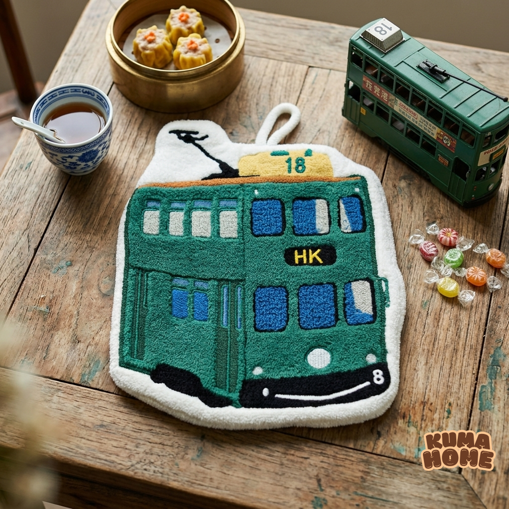 Hong Kong Iconic Heritage Soft Plush Hand Towel Series