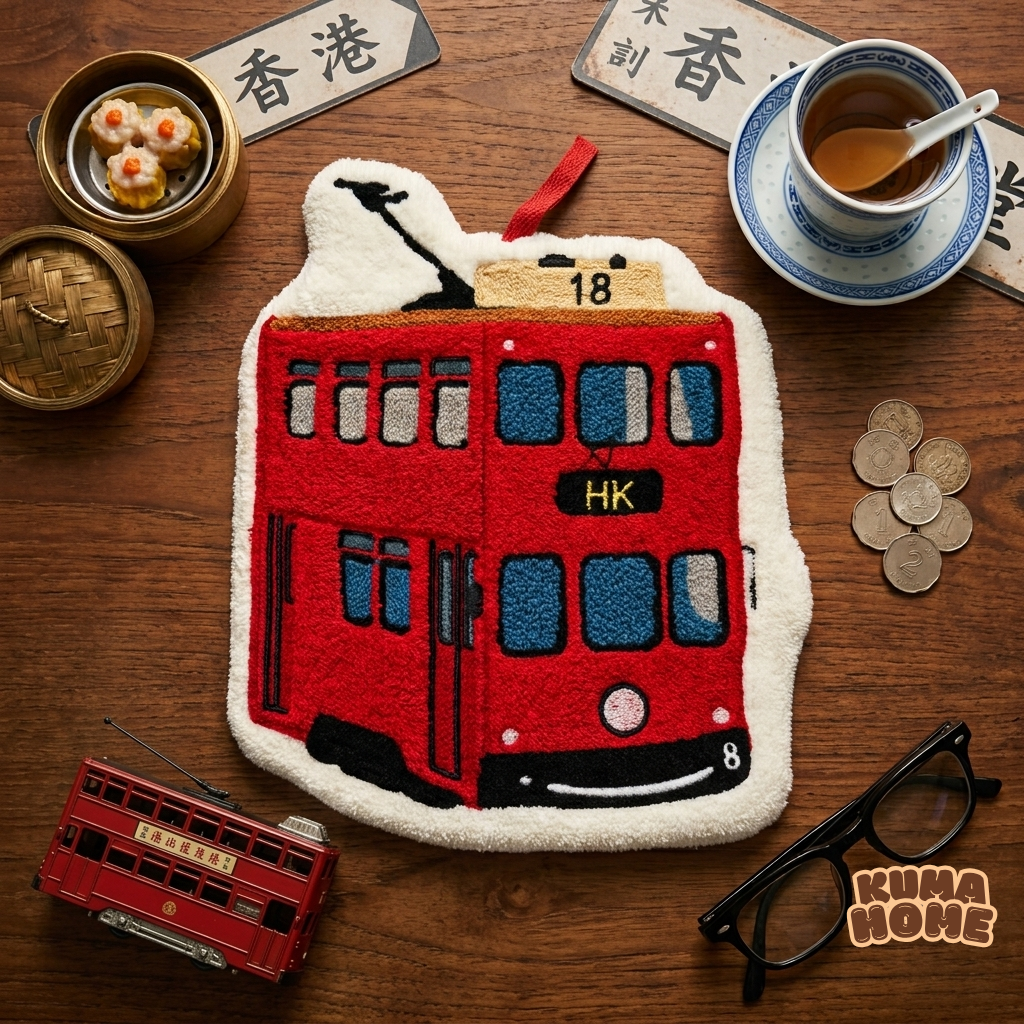 Hong Kong Iconic Heritage Soft Plush Hand Towel Series